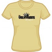 Girlie Shirt 'Valkyrians' sand, sizes small - XXL