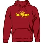 hooded jumper 'Valkyrians' burgundy, sizes S - XXL
