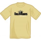 T-Shirt 'Valkyrians' sand, sizes S, XXL